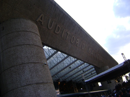 auditorio en la noche del martes