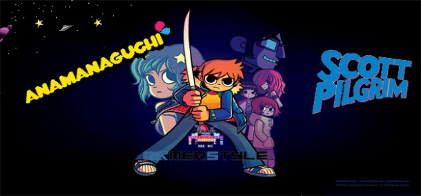 Scott Pilgrim gamer style