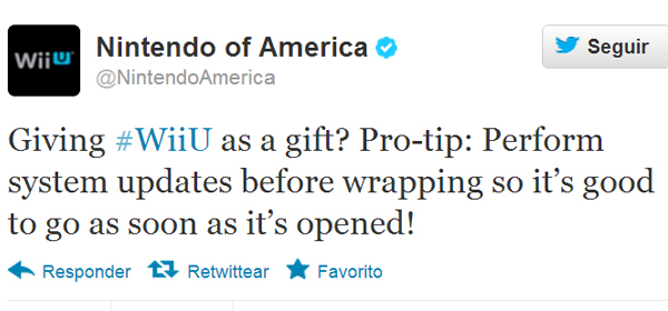 Twitter de Nintendo en América