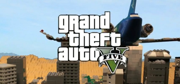 Grand Theft Auto V - Machinima - Lego