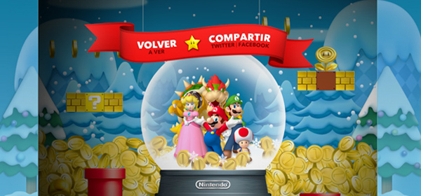 Mario bros Navidad