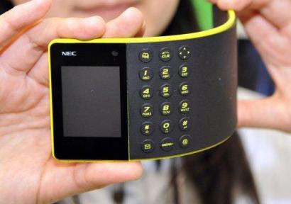 Prototipo de celular, desarrollado por NEC