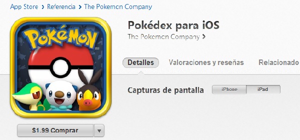Pokedex iOS