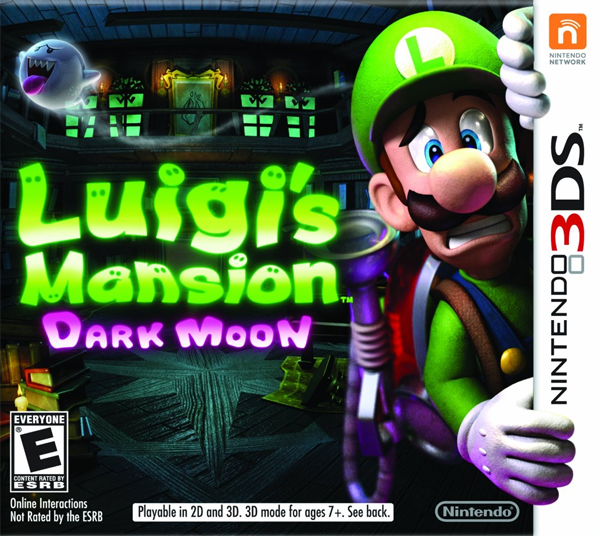 Luigis Mansion Cover Art