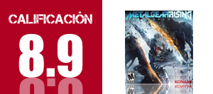 Calificación Metal Gear Rising