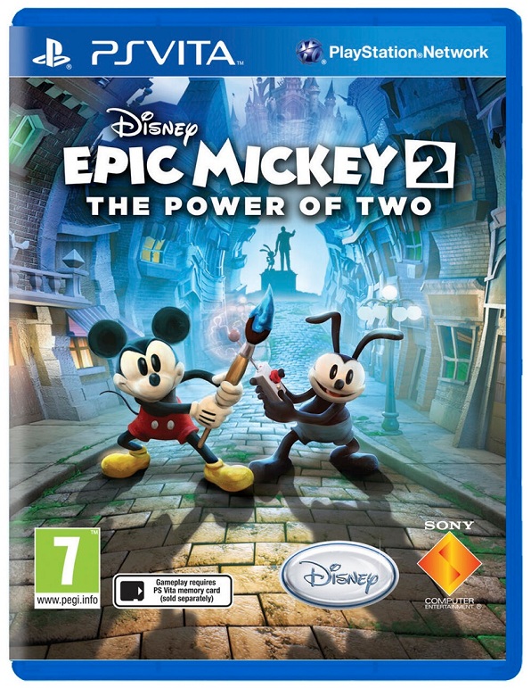 Epic Mickey 2 - The Power of Two - PSVita Official Cover