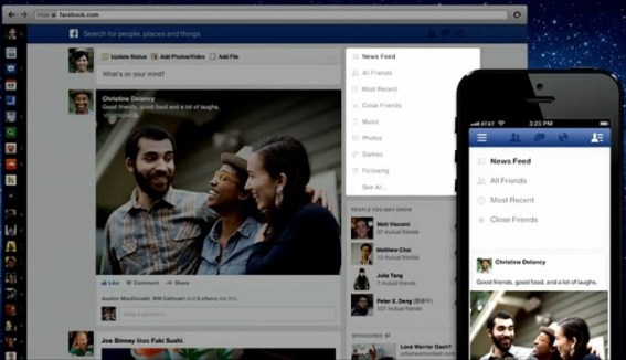 Facebook News Feed 2