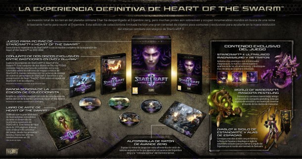 Heart of the Swarm_ Contenido Edicion Coleccionista