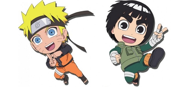 Naruto Powerful Shippuden - Naruto & Leee